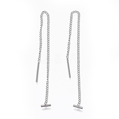 304 Stainless Steel Stud Earrings EJEW-L230-25-1