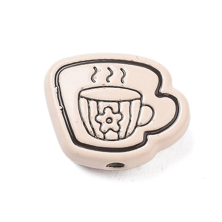 Spray Painted Alloy Beads LS-FIND-C064-01D-1