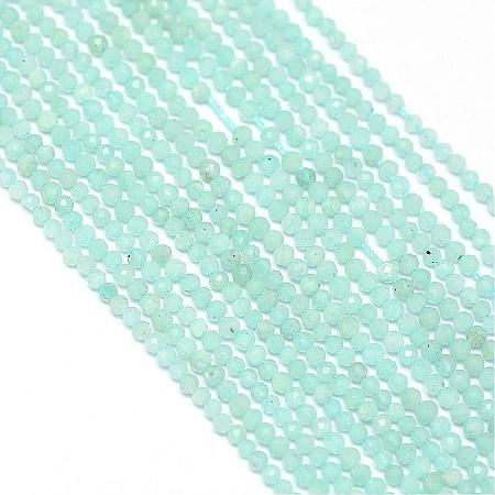 Natural Amazonite Bead Strands G-G914-2mm-14-1