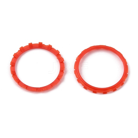 Plastic Decorative Accent Rings for Game Controller FIND-WH0042-47E-1