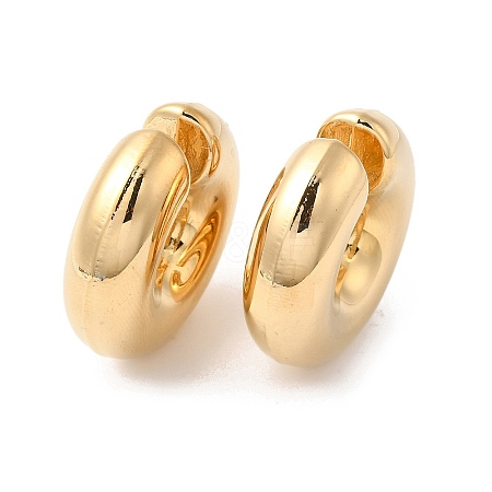 Rack Plating Brass Round Cuff Earrings EJEW-R150-01G-1