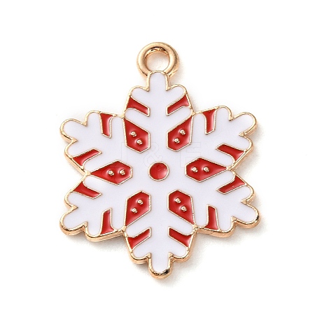 Alloy Enamel Pendants ENAM-B030-02G-16-1