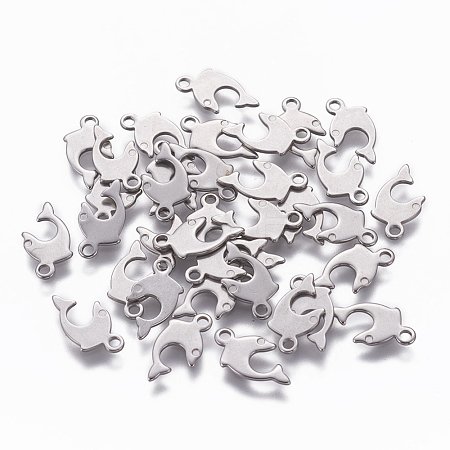 Tarnish Resistant 201 Stainless Steel Charms STAS-L234-072P-1