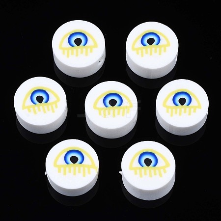 Handmade Polymer Clay Beads CLAY-N007-004-10-1