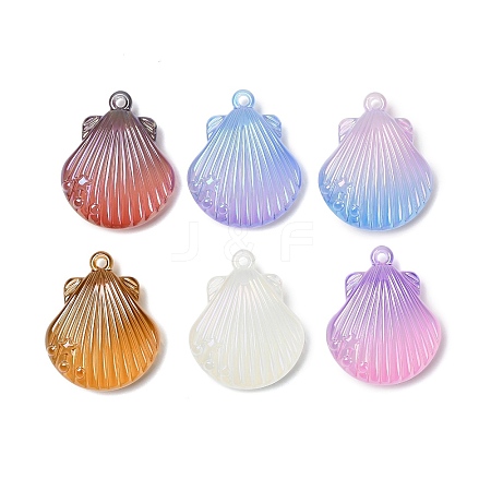 Opaque Acrylic Pendants MACR-F084-11-1