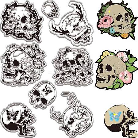 Plastic Stamps DIY-WH20018-0040-1