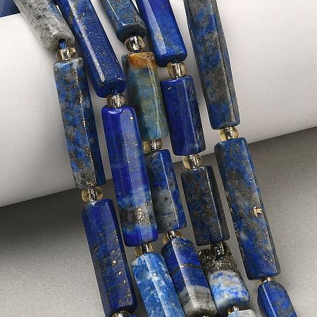 Natural Lapis Lazuli Beads Strands G-D353-A21-1