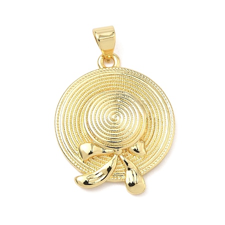 Brass Pendants KK-P345-15G-01-1