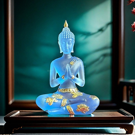 Resin Buddha Statue Display Decoration PW-WG560CA-02-1