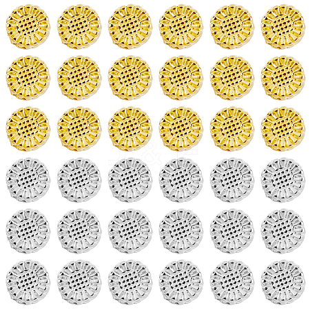 600Pcs 2 Colors Tibetan Style Alloy Beads FIND-DC0002-54-1