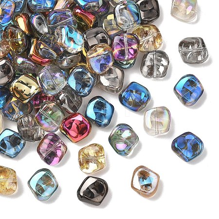 100Pcs 10 Colors Electroplate Glass Beads Sets EGLA-YW0005-56B-1