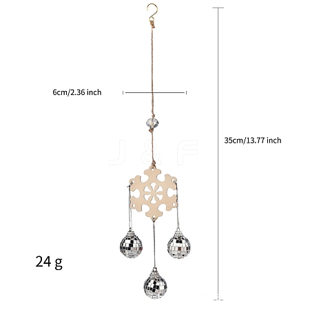 Glass Pendant Decorations PW-WG91DF4-06-1