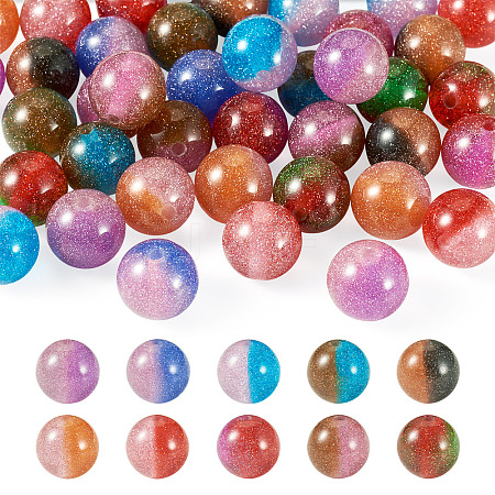 20Pcs 10 Colors Cat Eye Beads FIND-TA0009-88-1