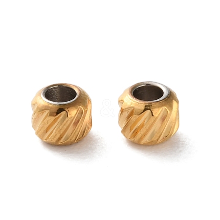 Ion Plating(IP) 304 Stainless Steel Beads X-STAS-C114-21A-G-1