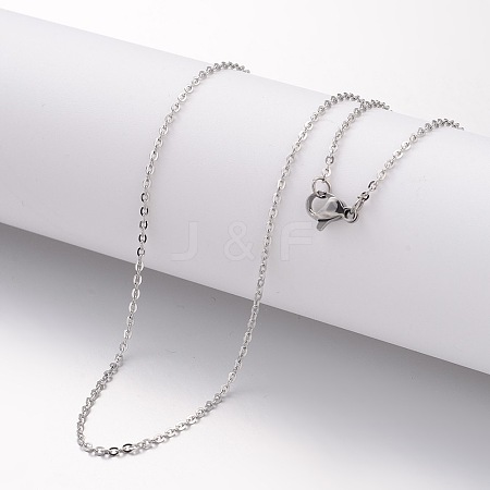 Non-Tarnish 304 Stainless Steel Necklace LS-MAK-K004-19P-1