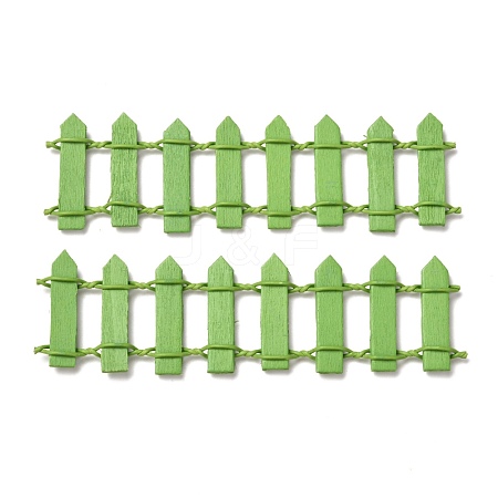 Miniature Fairy Garden Fence AJEW-Z005-01E-1