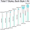 1 Set Silicone Makeup Brushes Set AJEW-GF0010-26-2