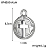 304 Stainless Steel Charms STAS-OY007-13P-2