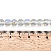 Electroplate Glass Beads Strands EGLA-Q062-8mm-A08-4