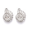 304 Stainless Steel Pendants STAS-T065-35P-1