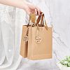 Rectangle Kraft Paper Bags with Handle CARB-NB0001-05-3