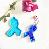 Ribbon Shape DIY Pendant Silicone Molds SIMO-PW0001-337-4