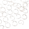 Brass Open Jump Rings KK-G604-08S-19-1