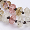 Natural Watermelon Skin Beaded Multi-use Necklaces/Wrap Bracelets NJEW-K095-B07-3