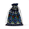 Ethnic Style Burlap Packing Pouches ABAG-N009-06C-02-4