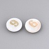 Natural Freshwater Shell Beads SHEL-N003-20-09-4