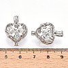 Brass Locket Pendants LS-PALLOY-S094-43P-01-3