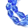 Glass Beads Strands GLAA-R024-15x10mm-3-3