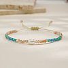Bohemian Handmade Beaded Crystal Bracelets LS-AY4302-1-2
