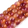 Dyed Natural White Jade Beads Strands G-T138-D09-4