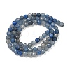 Natural Blue Aventurine Beads Strands G-E571-A10-04-3