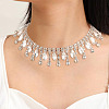 Cheriswelry Iron Crystal Rhinestone Cup Chain CH-CW0001-02-39