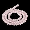 Transparent Glass Beads Strands EGLA-A034-T6mm-MD22-4