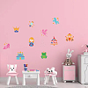MAYJOYDIY US 1 Set Fairy Tale Theme PET Hollow Out Drawing Painting Stencils DIY-MA0001-77-7