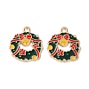 Alloy Enamel Pendants ENAM-I061-01KCG-25-1