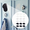 BENECREAT 18Pcs 3 Colors Plastic Hat Rack for Wall AJEW-BC0006-45-7