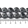 Synthetic Non-Magnetic Hematite Hollow Beads Strands G-H303-B07-4