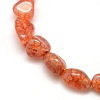 Nuggets Synthetical Crackle Agate Beads Strands G-P031-01-2