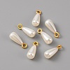 ABS Plastic Imitation Pearl Pendants KY-WH0045-25A-G-2