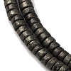 Natural Pyrite Beads Strands G-L624-I13-2x4mm-4