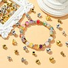 60Pcs 6 Styles Alloy Bead Caps FIND-CJ0001-36-6