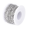 Tarnish Resistant 304 Stainless Steel Cable Chains CHS-G011-13P-03-3