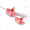 Bohemia Style Alloy Enamel Pendants PW-WG97A30-02-1