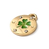 304 Stainless Steel Enamel Pendants STAS-Z146-02G-03-2