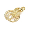 Brass Micro Pave Cubic Zirconia Pendants KK-R230-04G-2