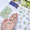 50Pcs Synthetic Turquoise Beads TURQ-SC0001-37-3